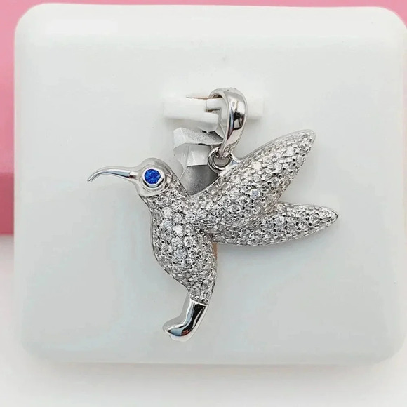 "925 Sterling Silver Cubic Zirconia Pendant, U19254490 - Picture 1 of 11